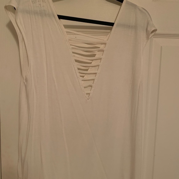 American Eagle plunging neckline blouse - Picture 1 of 3